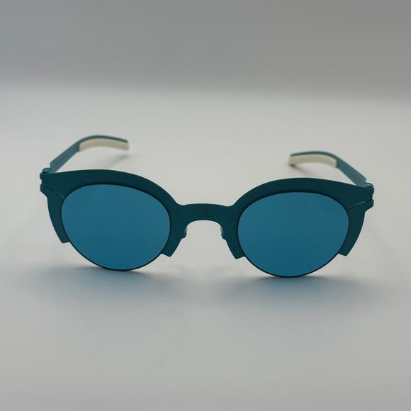 MYKITA Collab IARA -turquoise Sunglasses F26 46mm Round Frame‎ - Picture 3 of 10
